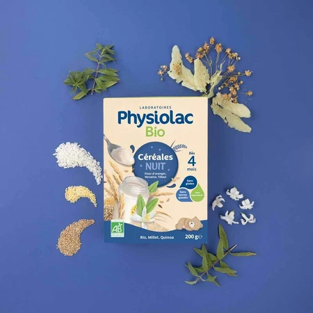 Physiolac Cereal Night De la 4 luni 200g