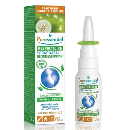 Puressentiel Respirație Hypertonic Spray nazal Bio 30ml