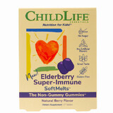Holunderbeere Super Immun SoftMelts, 27 Tabletten, ChildLife Essentials