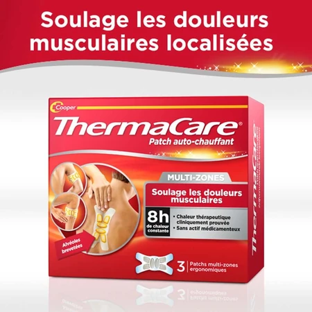Plasturi autoîncălzitori Thermacare Multi-Zone x3