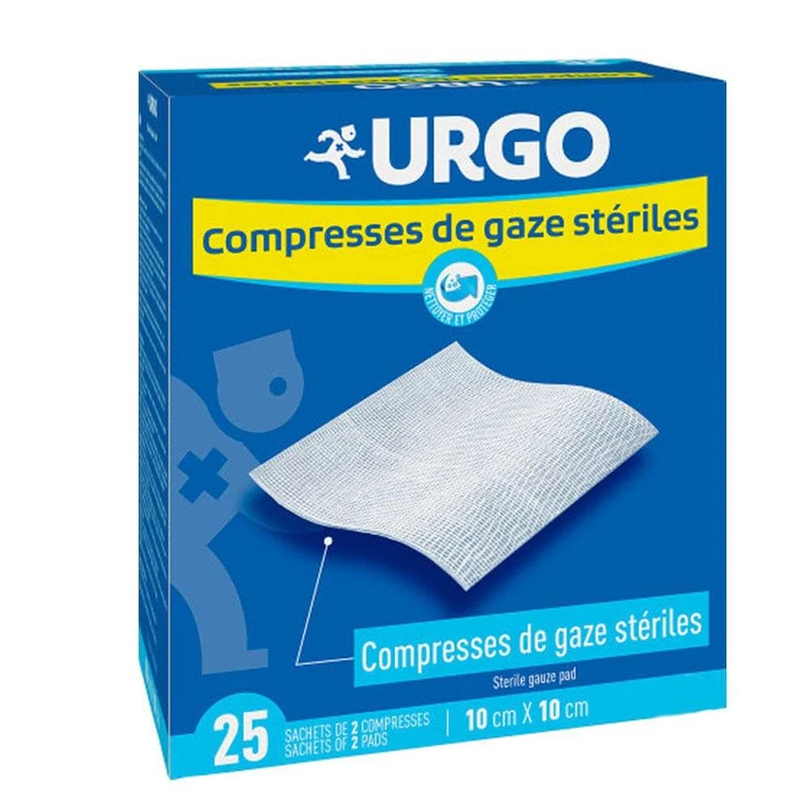 Urgo Nonwoven Tabletten 10cm x 10cm x25