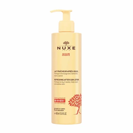 Nuxe Sun Leche refrescante para después del sol Rostro y Cuerpo 400 ml