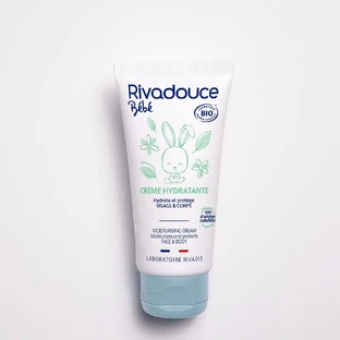 Rivadouce Baby Bio Feuchtigkeitscreme Gesicht und Körper 50ml