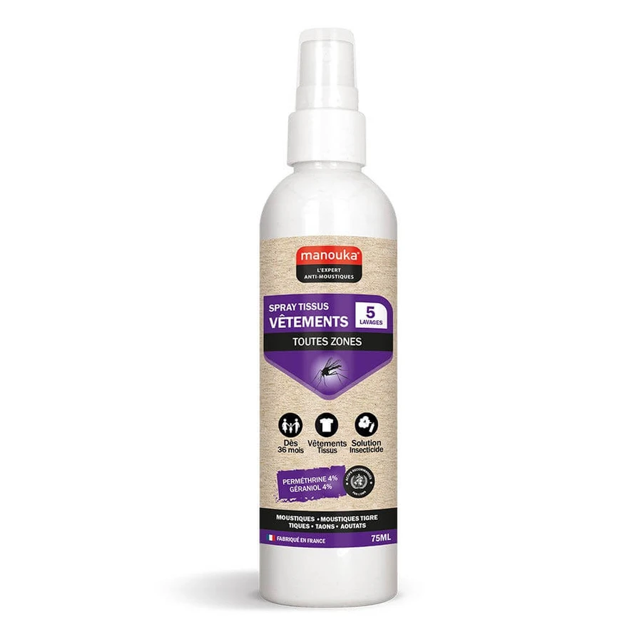 Manouka Moskito-Spray Kleidung und Textilien 75 ml