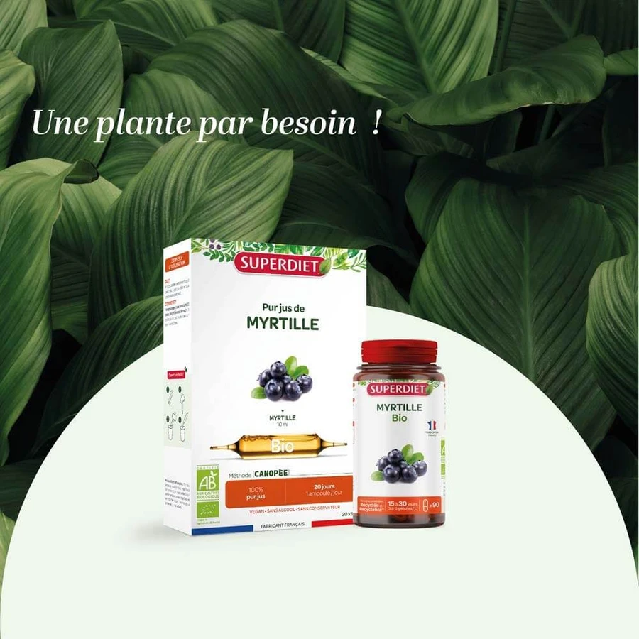 Superdiet Rodie Bio fructe întregi 20 fiole 10ml