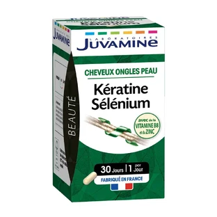 Juvamine Queratina Selenio 30 cápsulas