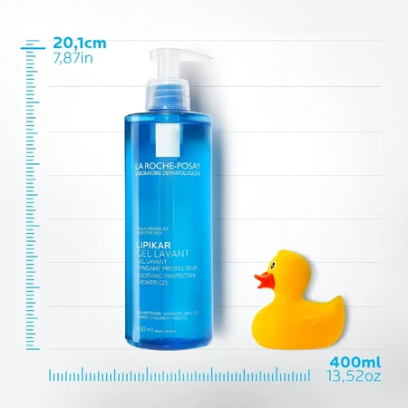 Lipikar Cleansing Gel, 1 L, for sensitive skin, La Roche-Posay