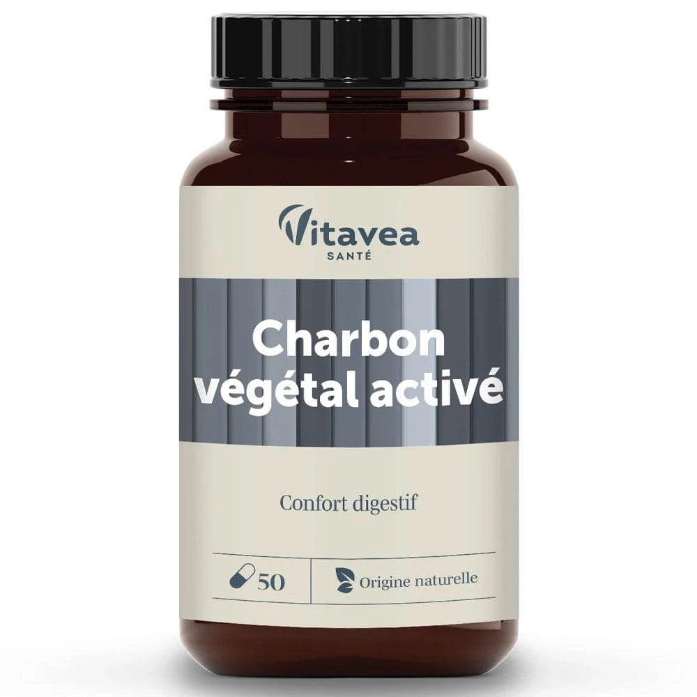Vitavea Santé Nutri'sentiels Pflanzenkohle Activ Digestive Comfort 50 Kapseln