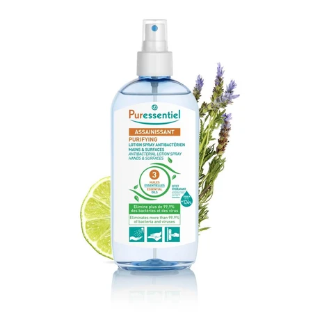 Puressentiel Purifying Antibacterial Spray Loțiune pentru mâini și suprafețe 250ml