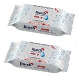 Șervețele Antibacteriene classic, 70 buc, 1+1, Touch