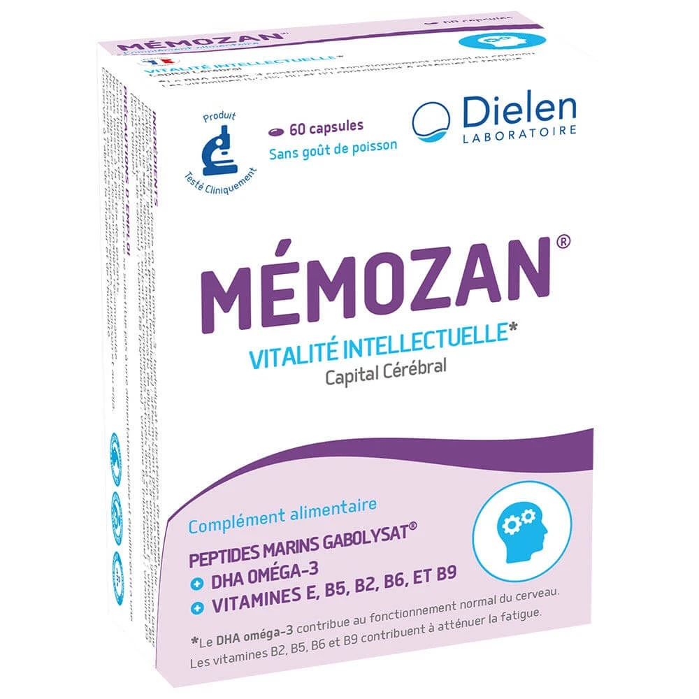 Dielen Memozan 60 geistige Vitalitätskapseln