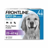Frontline Spot-on dog L from 20-40kg 4 pipettes 2.68 ml