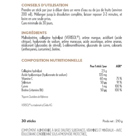 Oenobiol Skin and Eye Contour Elixir perfect Anti-îmbătrânire de înaltă performanță 30 sticks