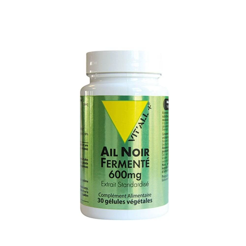 Vit'All+ Fermentierter schwarzer Knoblauch 30 Kapseln 600mg
