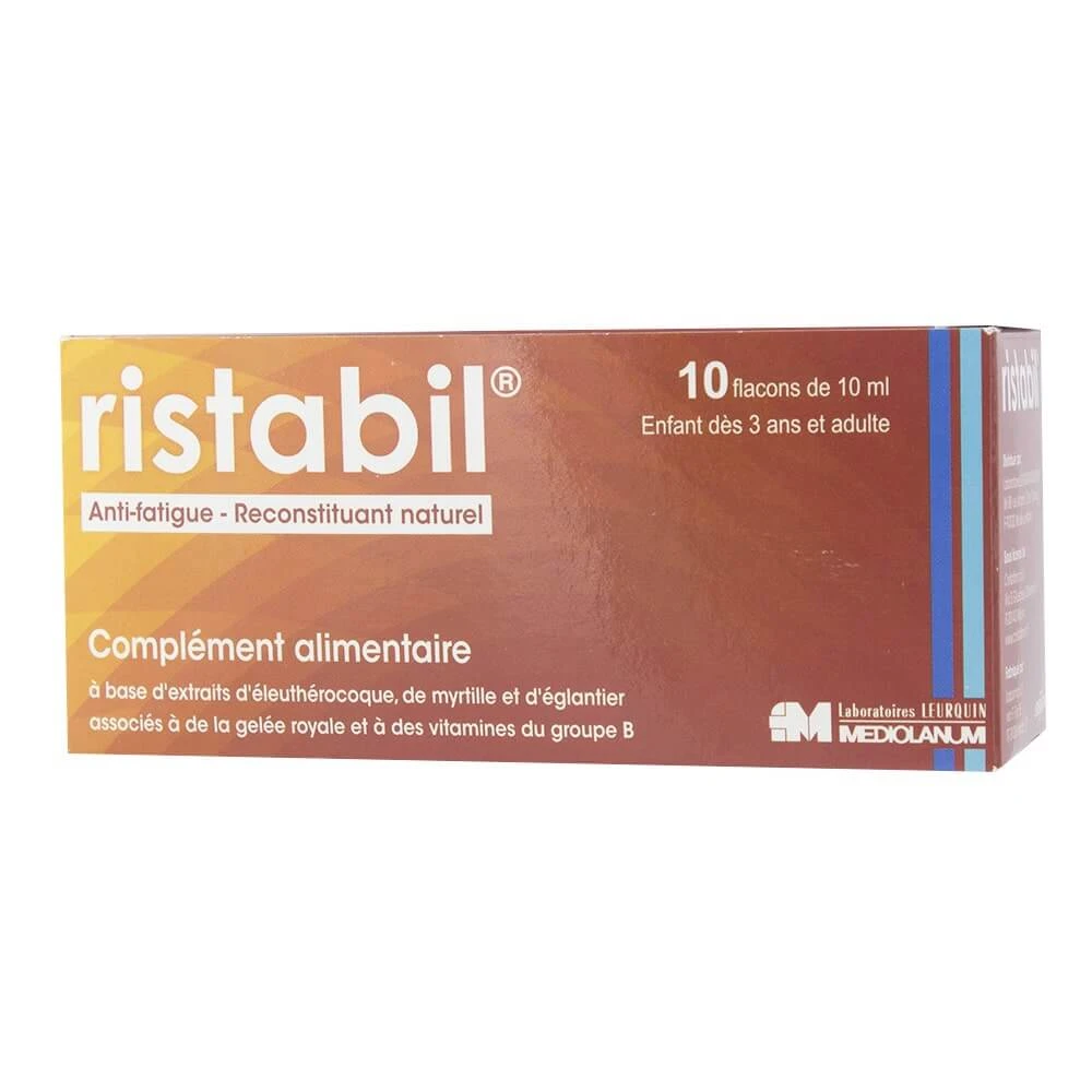Idim Ristabil Anti-Müdigkeit 10 Flaschen 10ml