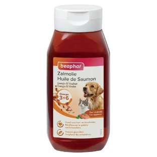 Beaphar Lachsöl für Hunde und Katzen 430 ml