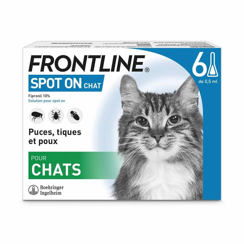 Frontline Spot On Katzen 6 Pipetten 0,5ml