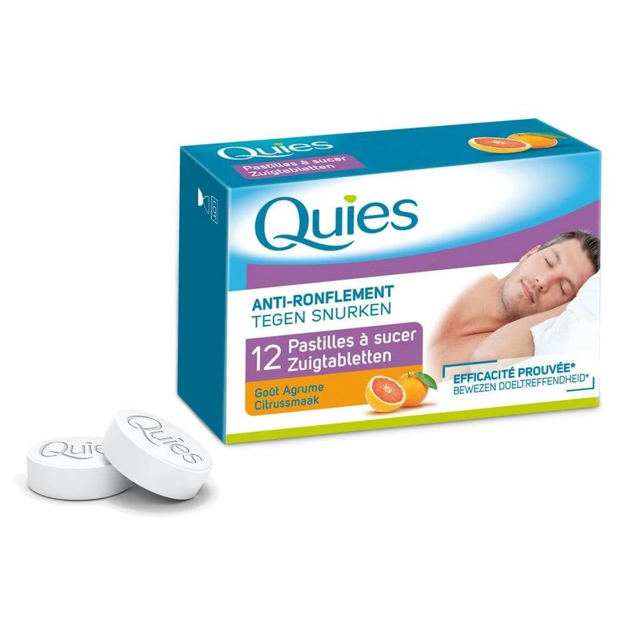 Quies Citrus Anti-Schnarch-Tabletten X12