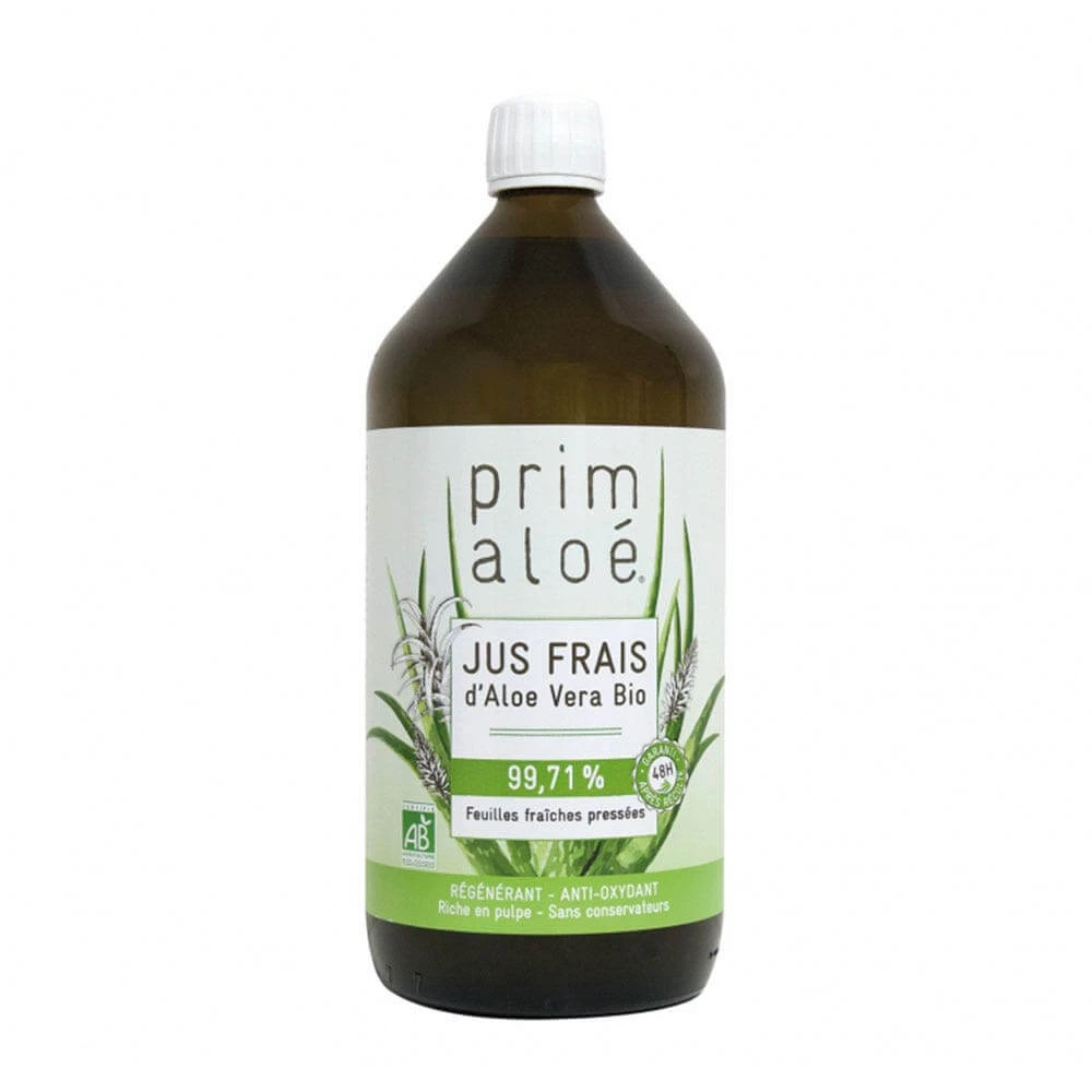 Prim Aloe Fresh Bio Aloe Vera Saft 99,71% Prim'aloe Label Caae 1l