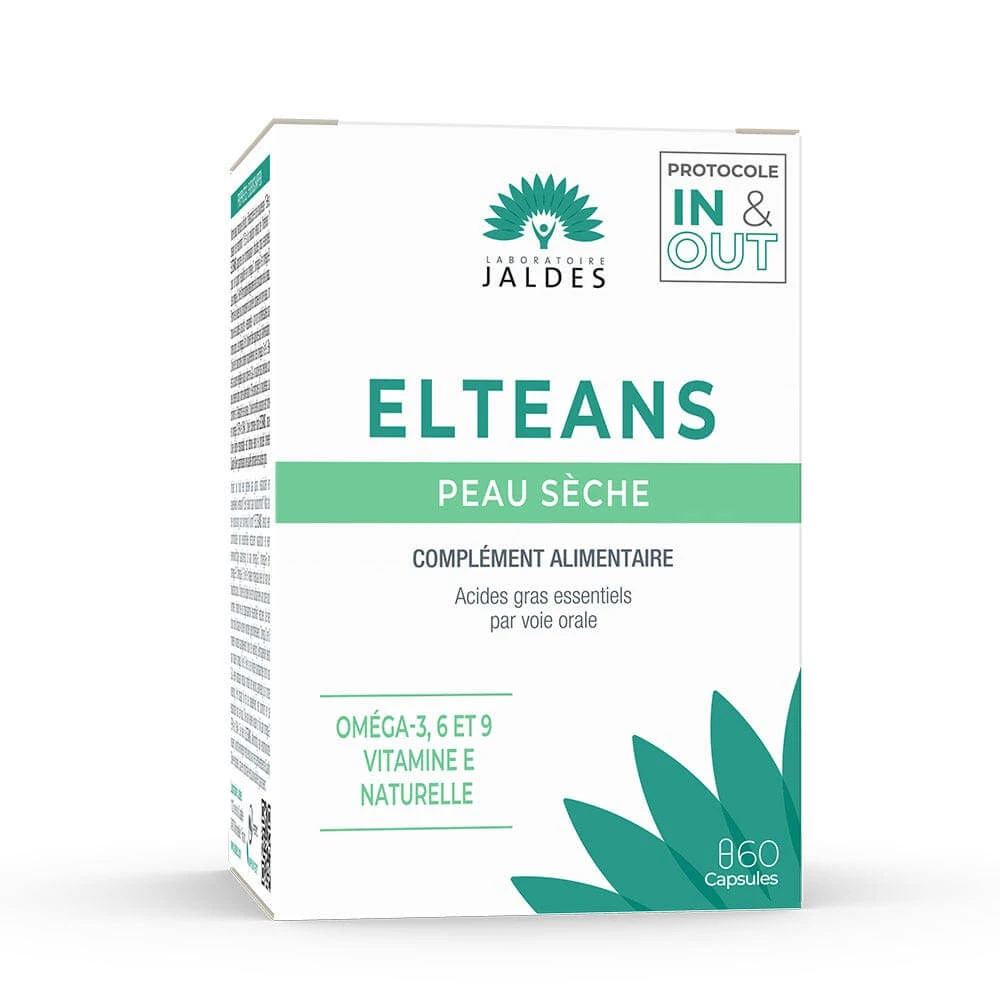 Jaldes Elteans Omega 3,6,9 Trockene Haut 60 Kapseln
