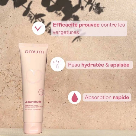 Omum anti-stretch mark cream La Surdouée 150 ml