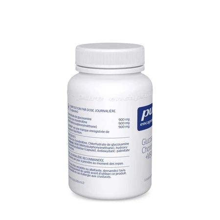 Pure Encapsulations Glukozamina i Chondroityna + MSM 60 kapsułek: ceny i cechy