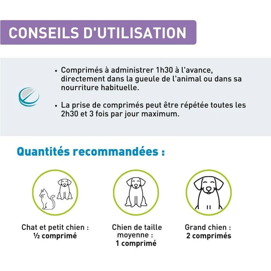 Vetoform Hund und Katze Kräuter-Anti-Stress-Tabletten 20 Tabletten