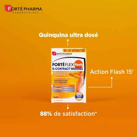 Forté Pharma Forté Flex D-Contract Muskel Soforthilfe 20 Tabletten