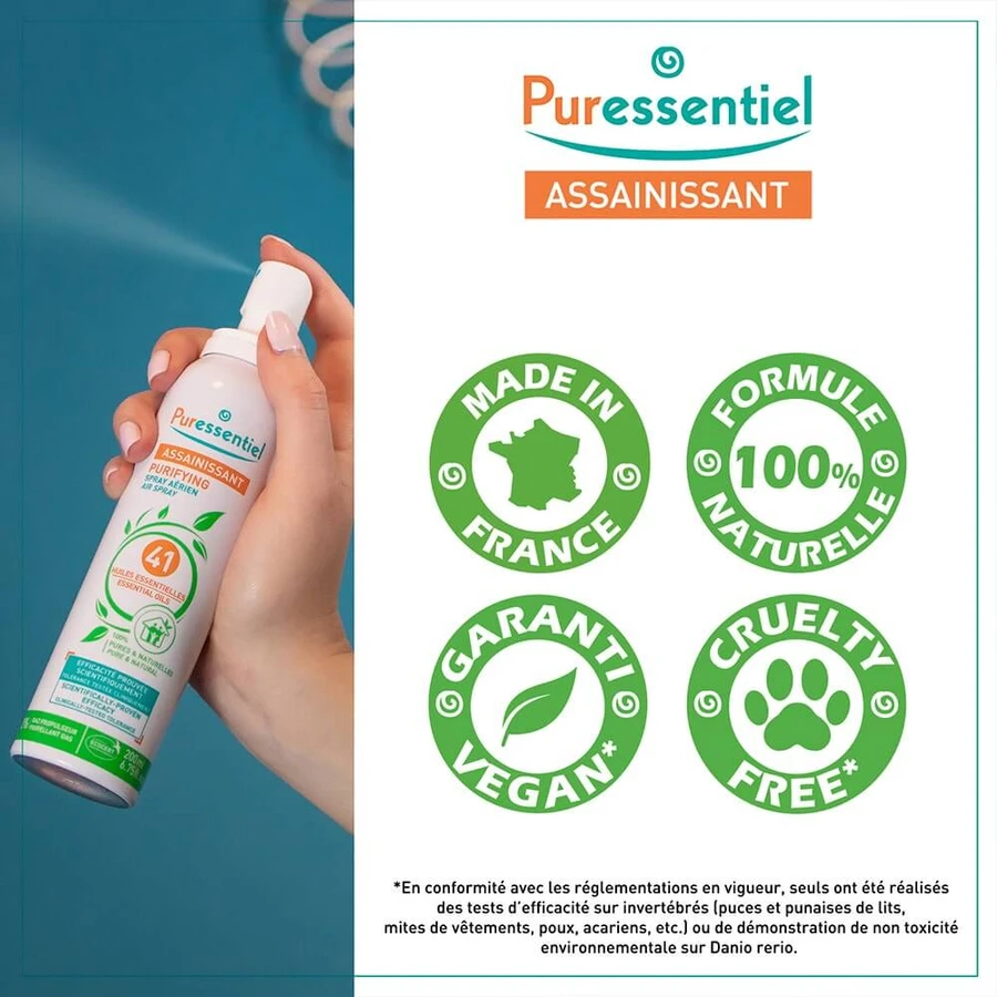 Puressentiel Luftreinigungsspray mit 41 ätherischen Ölen 200ml