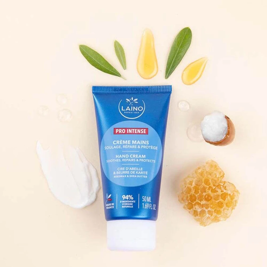Laino Pro Intensive Creme für trockene und rissige Hände mit Bienenwachs und Shea 50ml