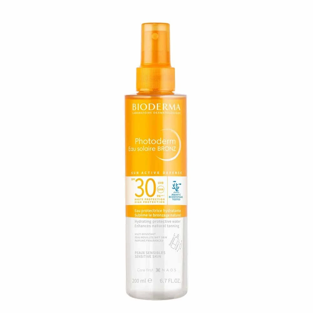 Bioderma Photoderm Sun Water Bronz SPF30 Empfindliche Haut 200ml
