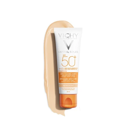 Vichy Ideal Soleil Anti-Macchia Treatment 3-in-1 Very High Protection Spf50+ 50ml