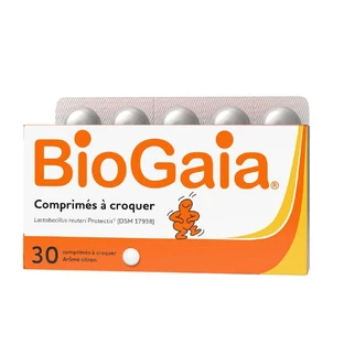 Biogaia Comprimes A Croquer X30 Arome Citron