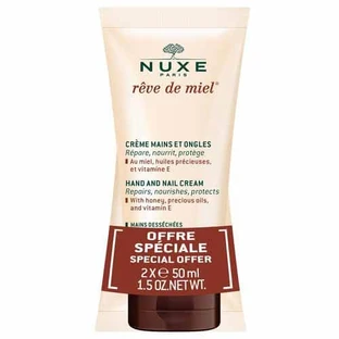 Nuxe Reve De Miel Hand- und Nagelcreme 2x50ml