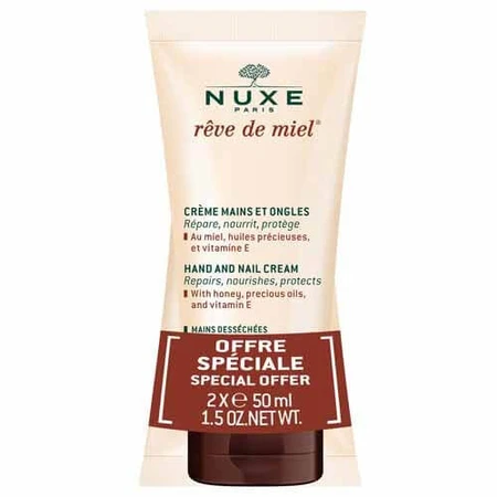 Nuxe Reve De Miel Hand- und Nagelcreme 2x50ml