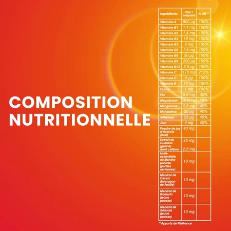 Santarome Vita'max Multivitaminen Vanaf 12 jaar 30 tabletten