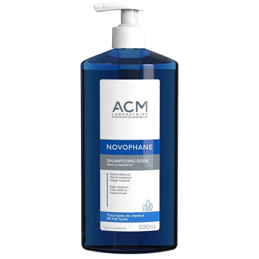 Delikatny szampon Novophane, 500 ml, ACM: ceny i cechy