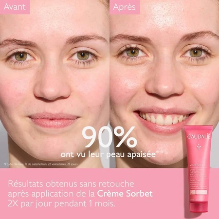 Caudalie VinoHydra Moisturizing Sorbet Cream Sensitive Skin 60ml