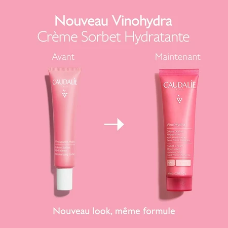 Caudalie VinoHydra Moisturizing Sorbet Cream Sensitive Skin 60ml