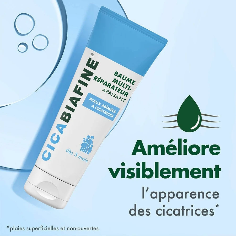 Cicabiafine Beruhigender Multi-Reparatur-Balsam Beschädigte Haut mit Narben 100ml