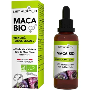 Diet Horizon Lichid organic maca Vitalitate, tonicitate sexuală 25ml