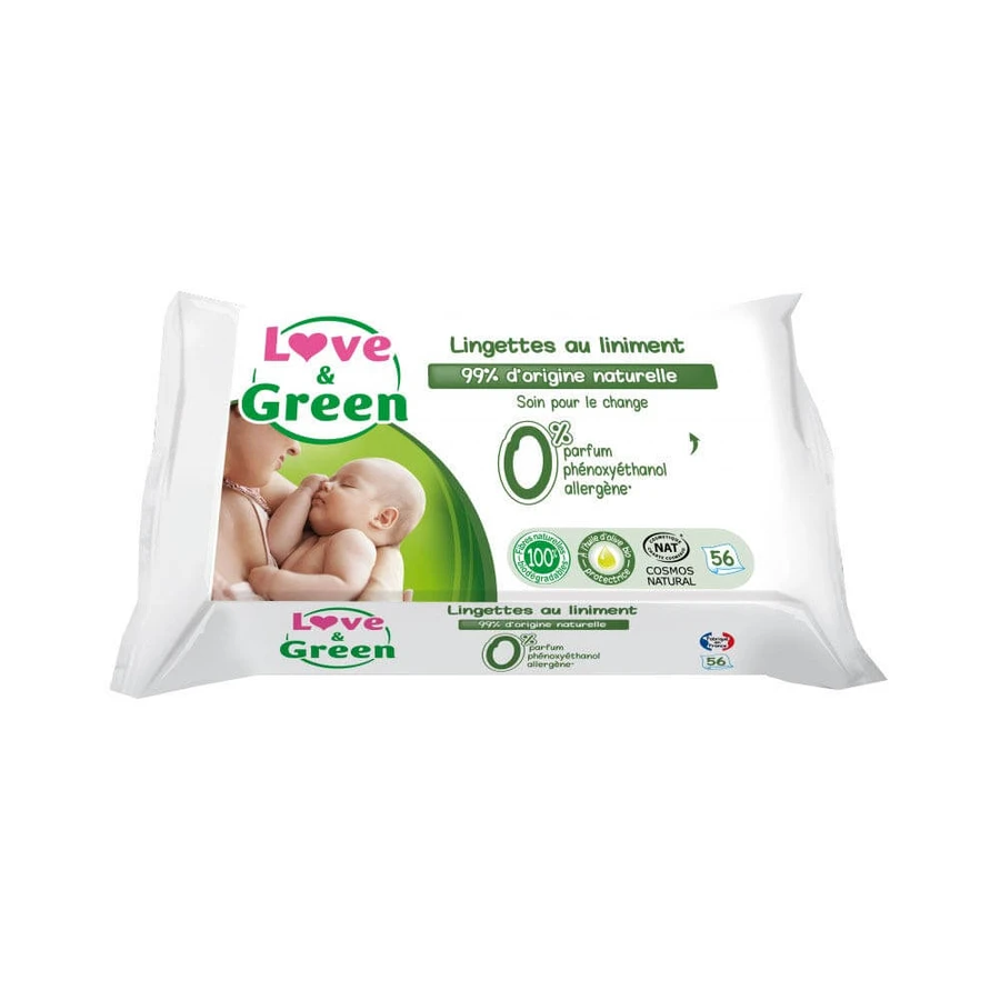 Love&Green Baby-Wickeltücher x56