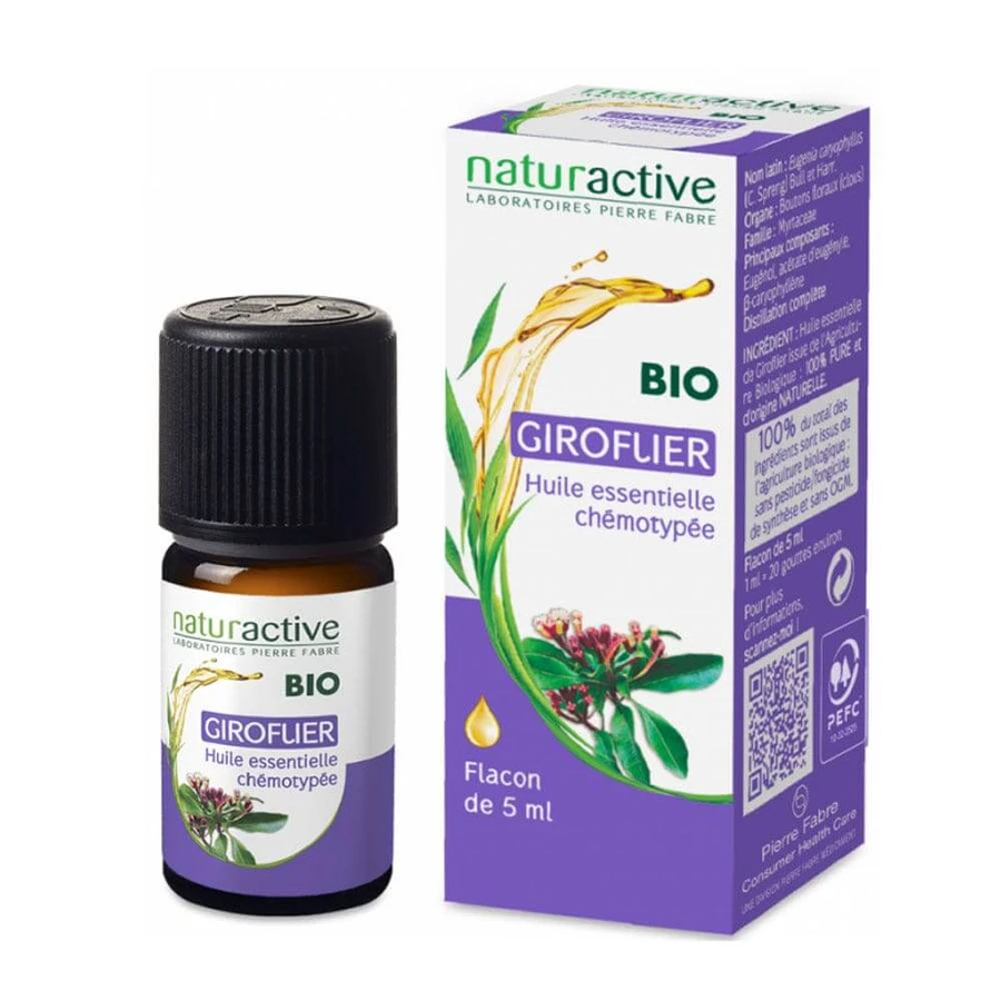 Naturactive Clove ulei esențial Bio 5 ml