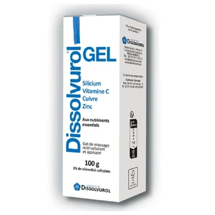 Dissolvurol Herstructurerende en Kalmerende Massage Gel 100 ml