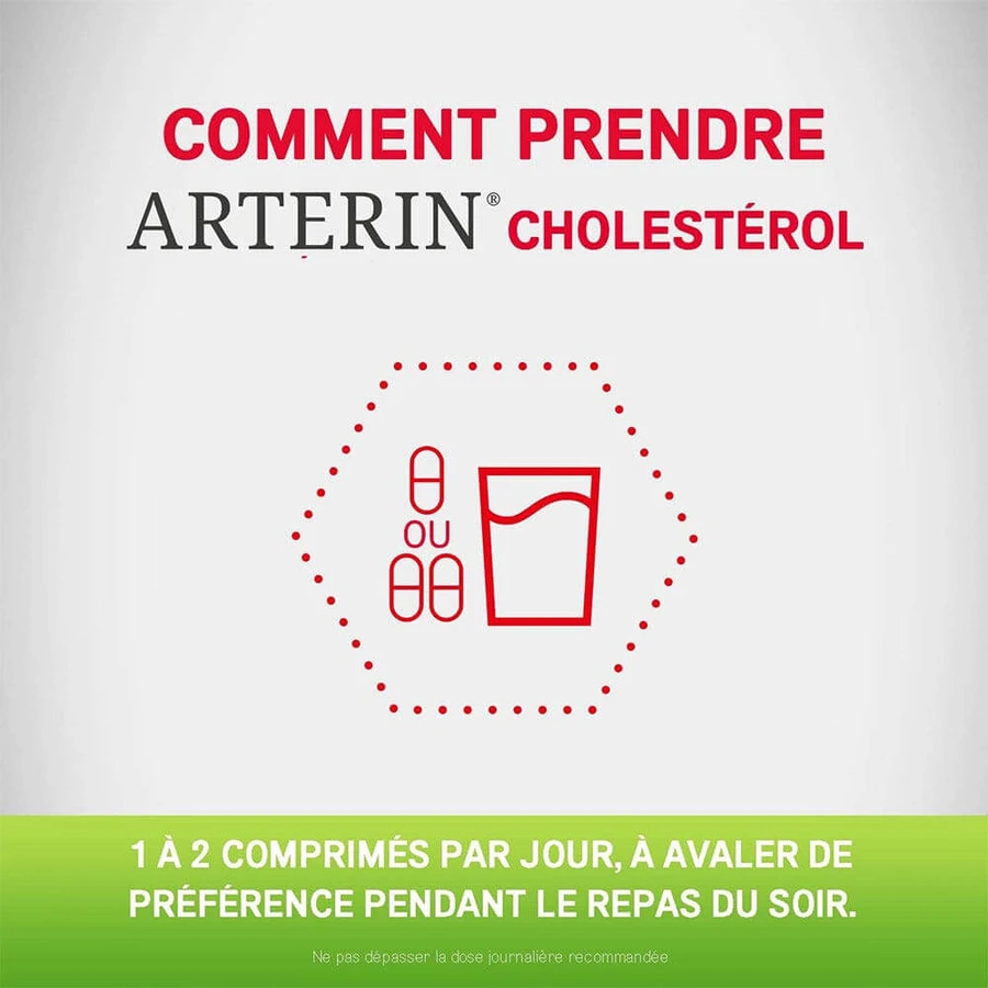 Omega Pharma Cholesterol Arterin Ingrediente active de origine naturală 30 comprimate