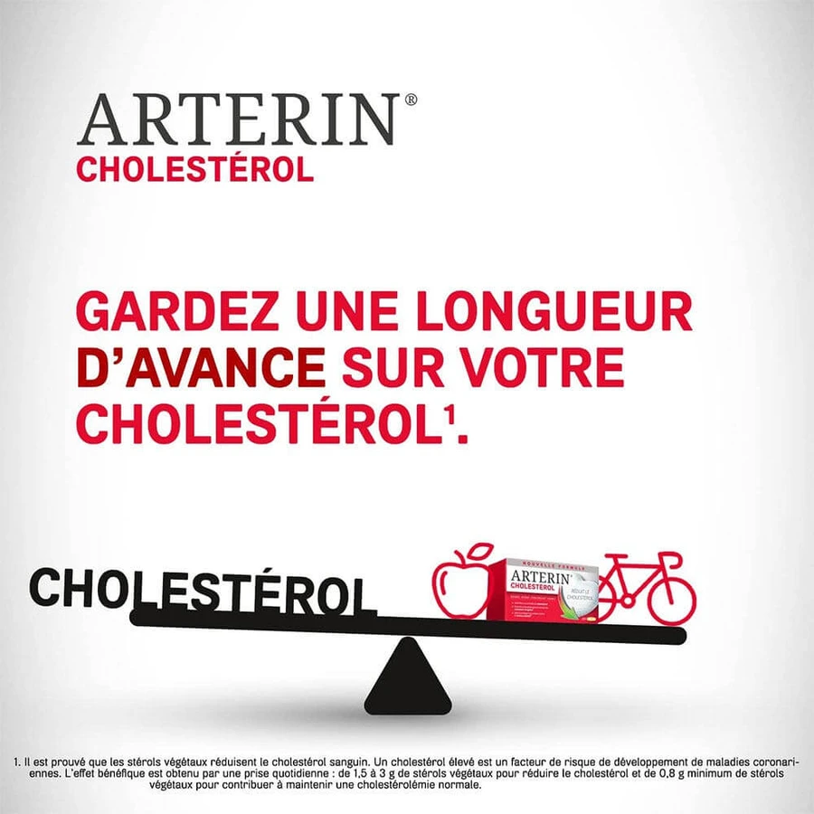 Omega Pharma Cholesterol Arterin Ingrediente active de origine naturală 30 comprimate