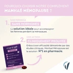 Manhaé Premenopause and Menopause Hormone-Free Supplement 30 Capsules