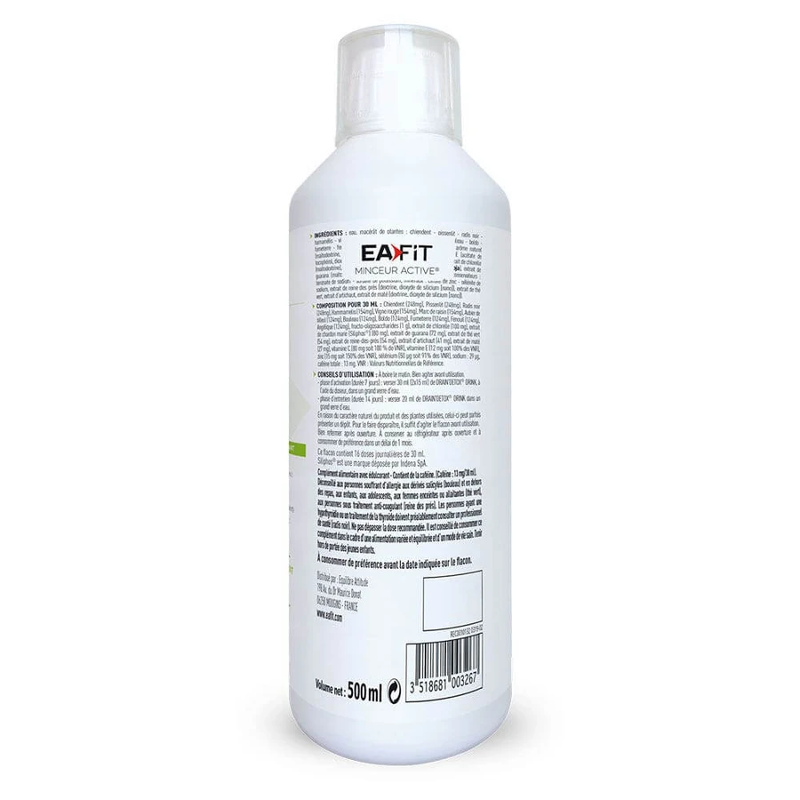Eafit Detox Entwässernde Entgiftungsmittel 500ml