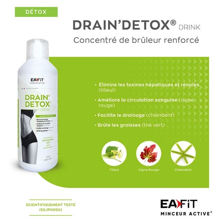 Eafit Detox Entwässernde Entgiftungsmittel 500ml