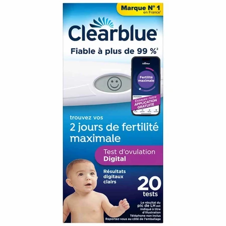 Clearblue Test Di Ovulazione Digitale 20 stick per test